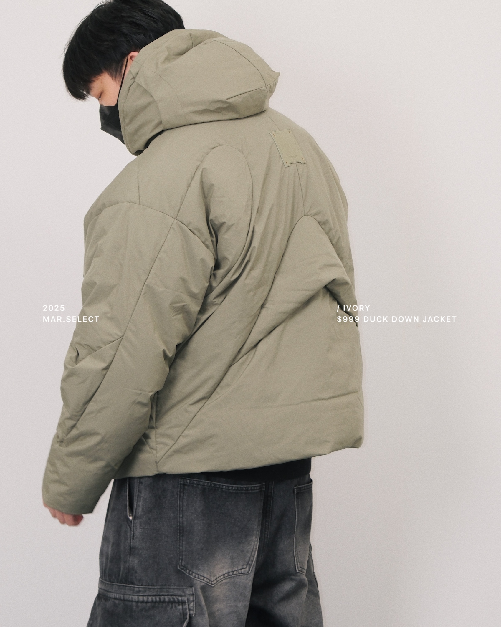 【現貨】IVORY Duck Down Jacket 雙拉鍊 鴨絨 保暖 外套 二色【24959】