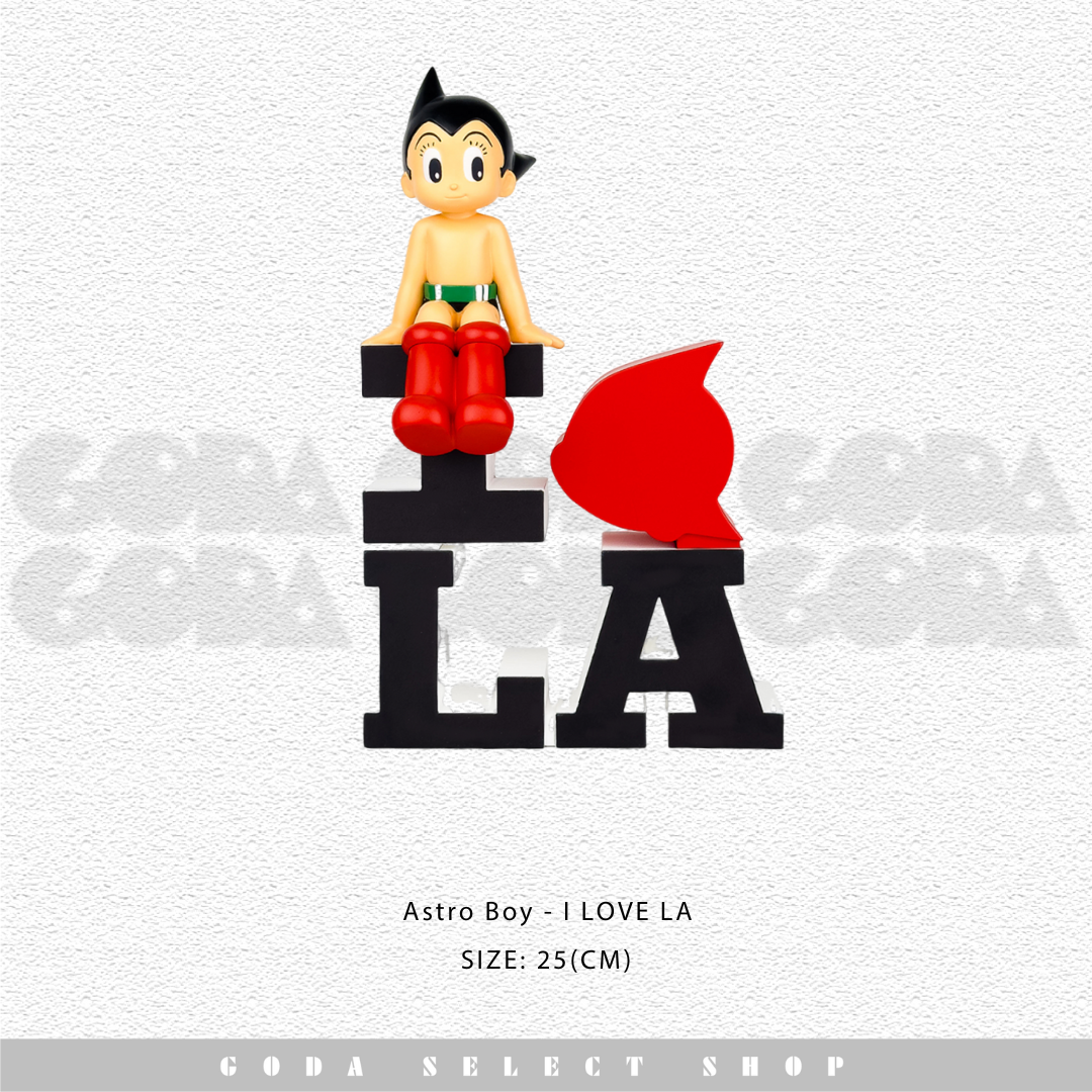 全球限量50隻 Astro Boy - I LOVE LA  阿童木 我愛洛杉磯