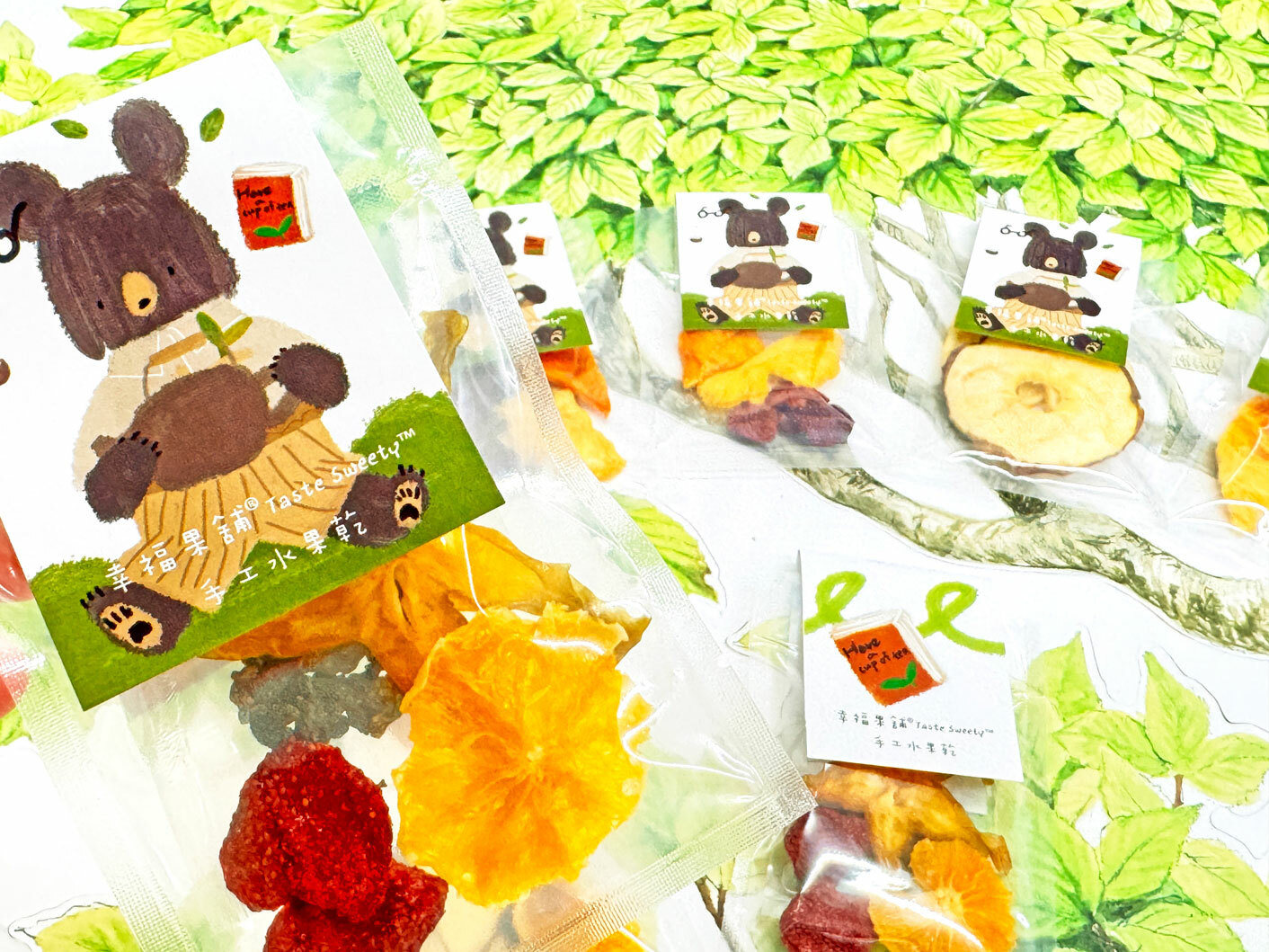 茶香熊水果乾冷泡飲果乾水-沖泡包