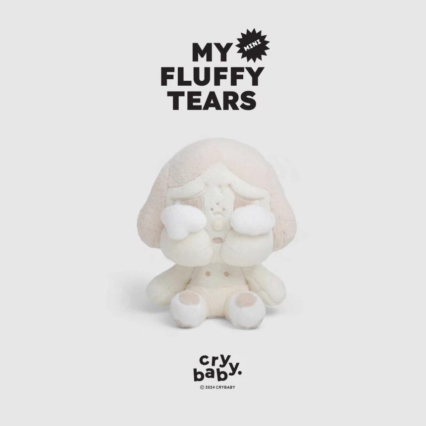 泰國限定crybaby 白色大公仔