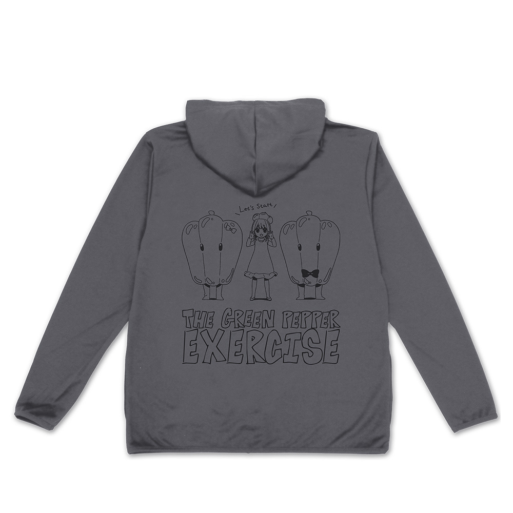 Cospa 0407 【推しの子】ピーマン体操 薄手ドライパーカー [【推しの子】] GRAY