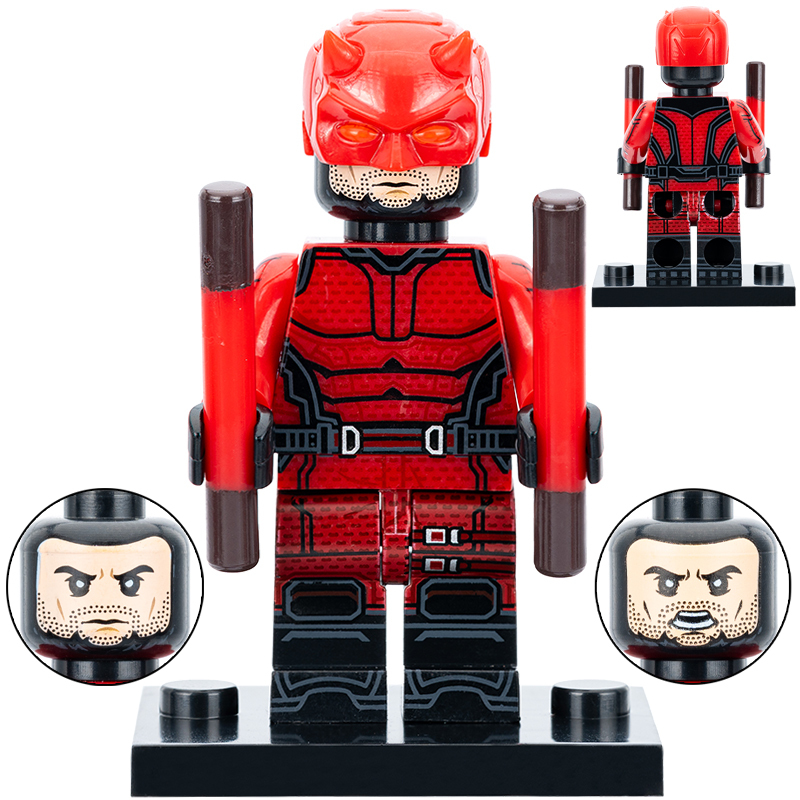 Daredevil DC Custom Minifigures Minifigs Fit Lego G0142 GH0315