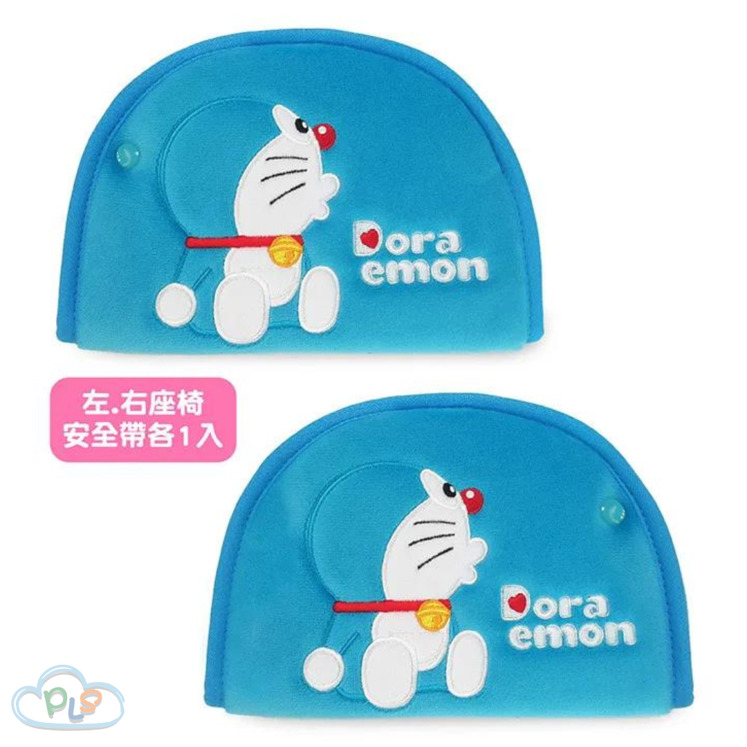 現貨 台灣製 兒童安全帶調整軟墊組 藍色 多啦A夢 #30006