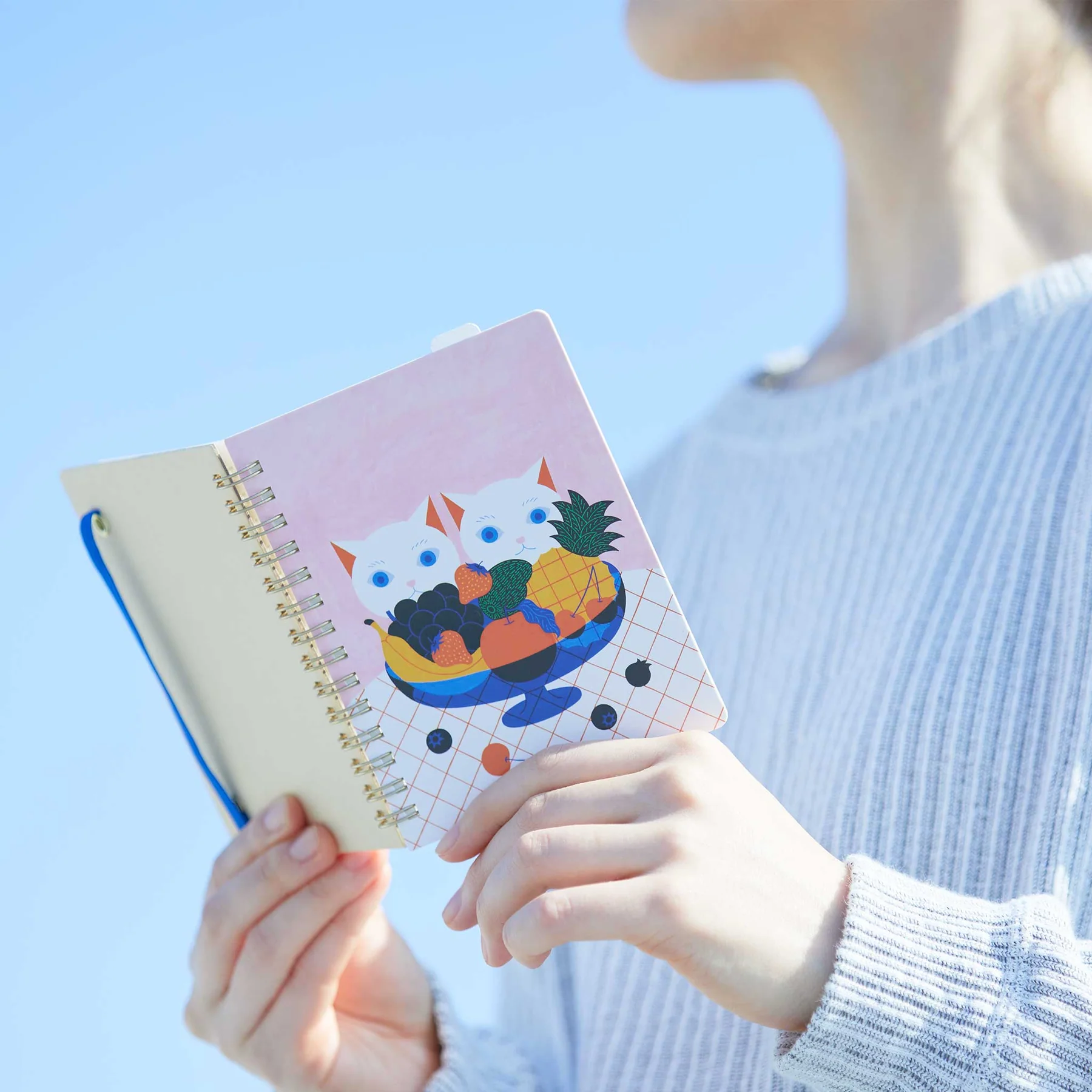 HITOTOKI NOTE 線圈筆記本 水果封面｜KING JIM 日本