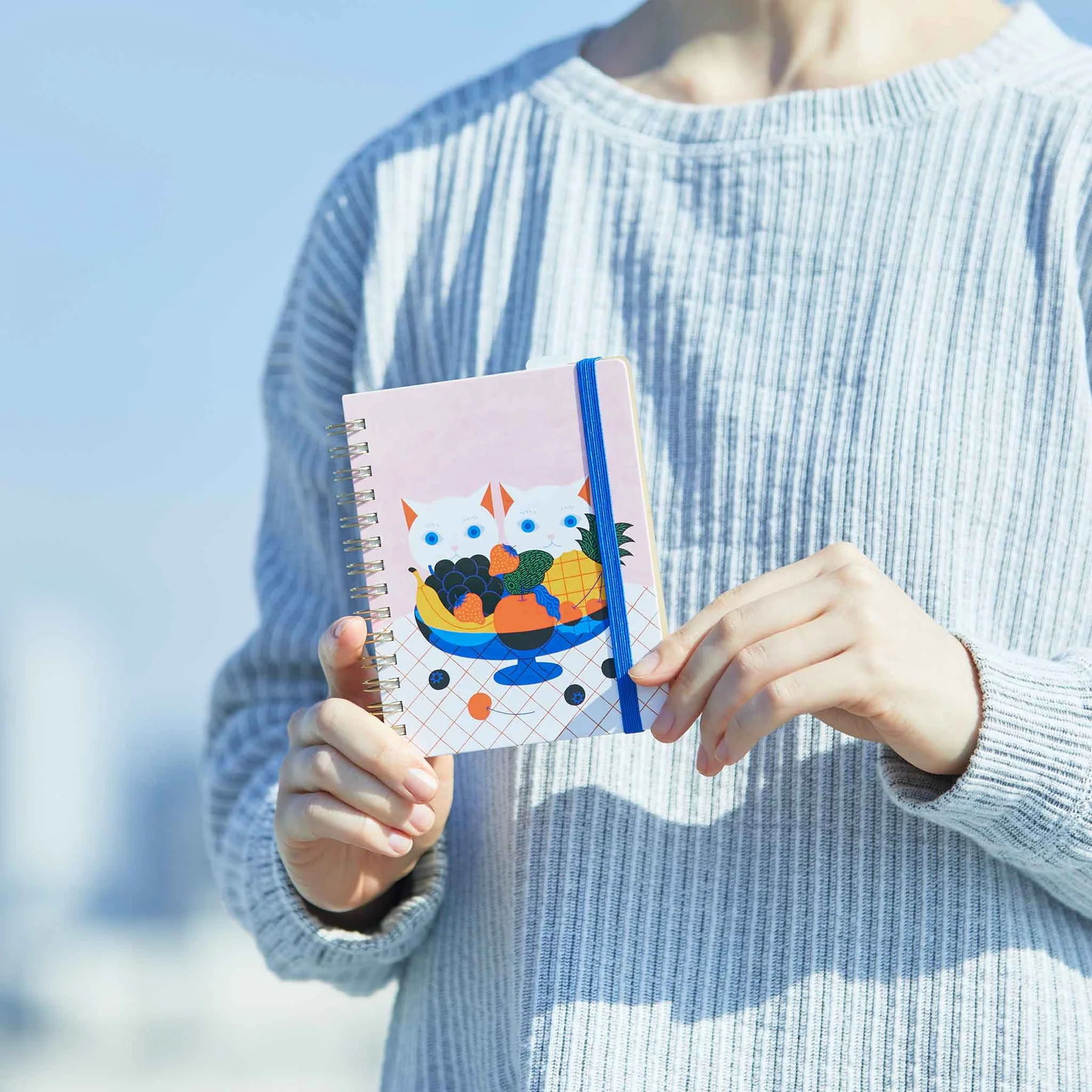 HITOTOKI NOTE 線圈筆記本 水果封面｜KING JIM 日本