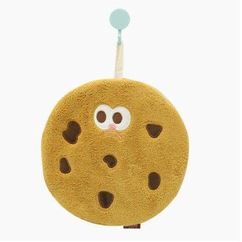 《5819》曲奇餅乾珊瑚絨擦手巾