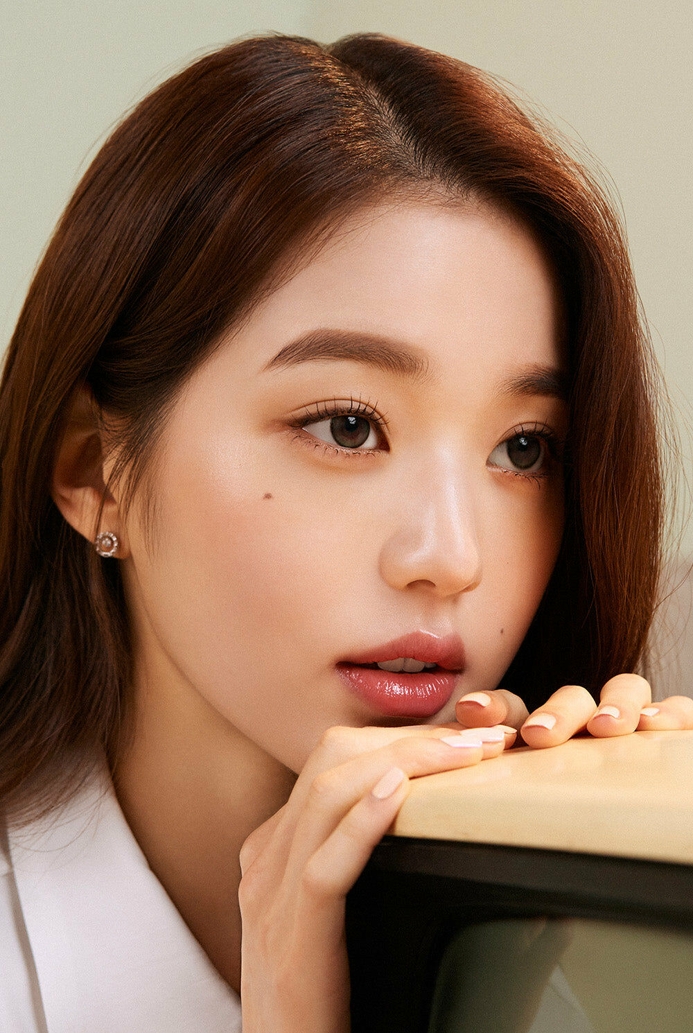 [月拋] Hapa Kristin Secretive Kristin Olive 橄欖色 月拋 |每盒2片