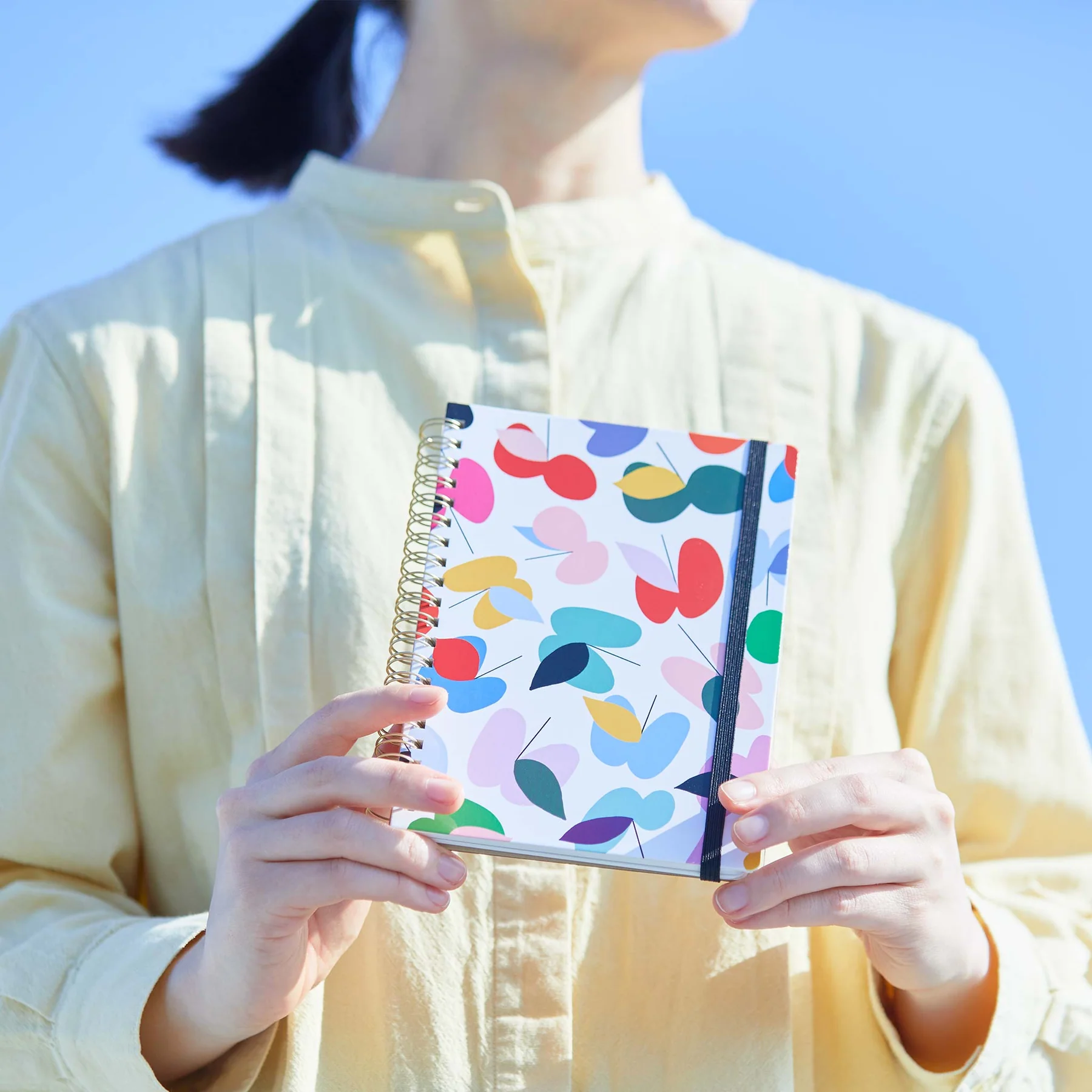 HITOTOKI NOTE 線圈筆記本 蘋果封面｜KING JIM 日本