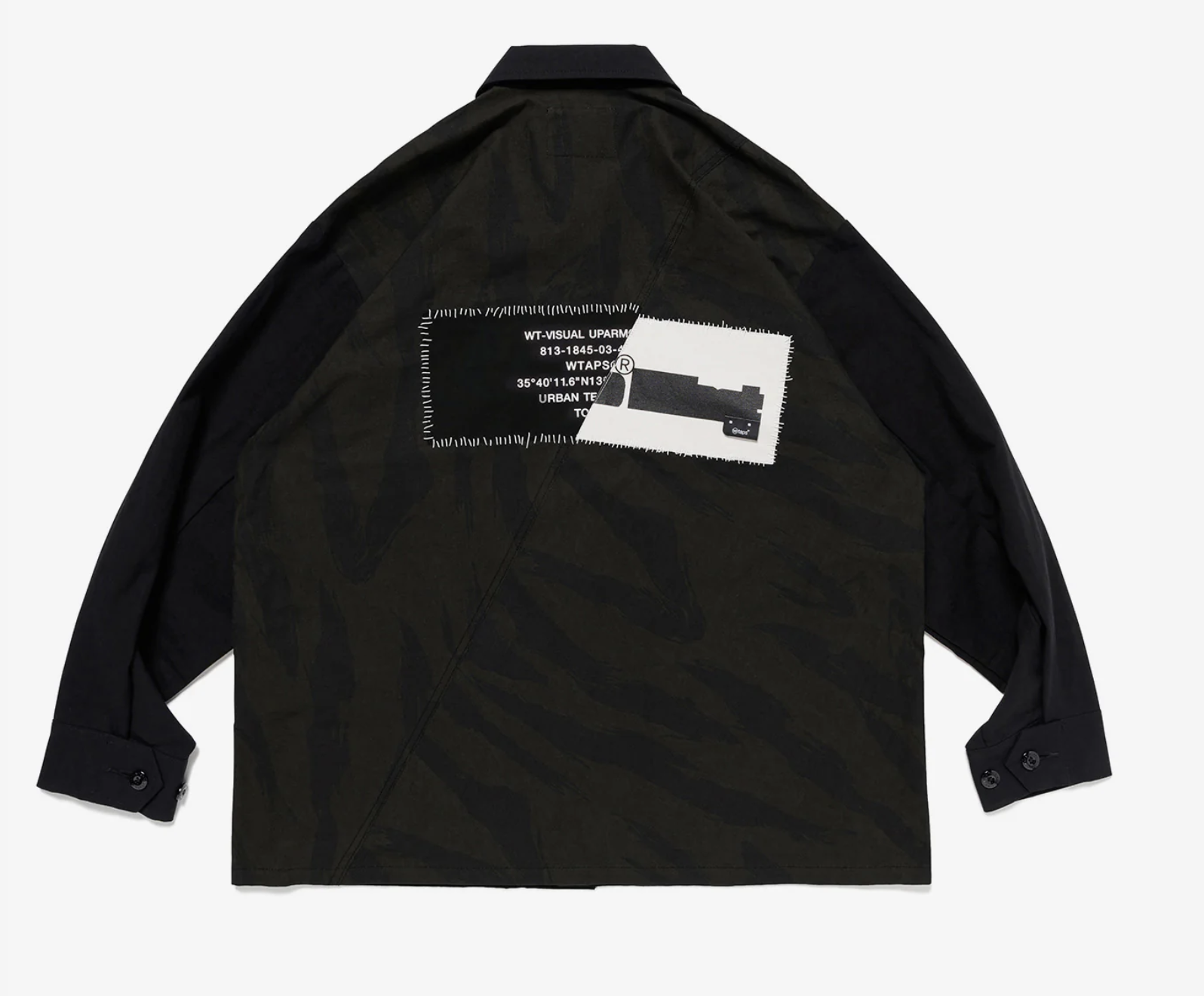 美品WTAPS XL 22AW WAFFLE / LS / COTTON. 黒 WTAPS ダブルタップス 22AW WAFFLE/LS/COTTON.LOOSE.SIGN