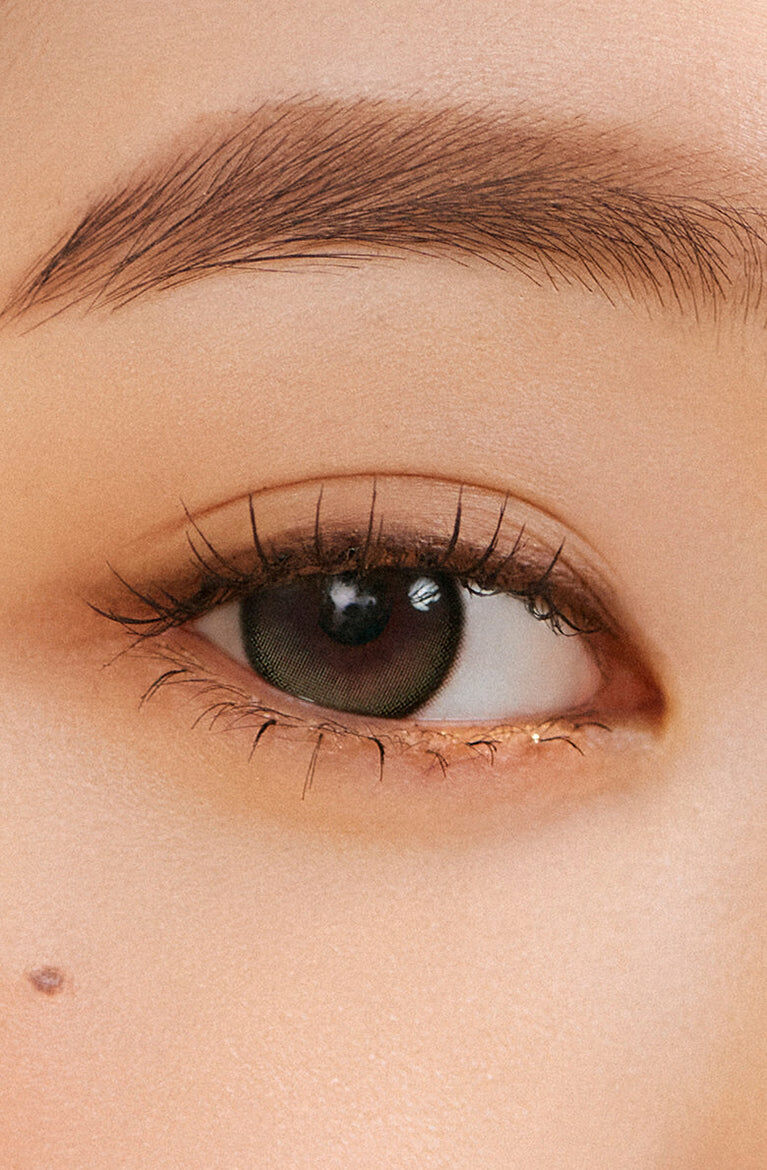 [月拋13.5mm] Hapa Kristin Secretive Kristin Plus Olive 橄欖色 月拋 |每盒2片