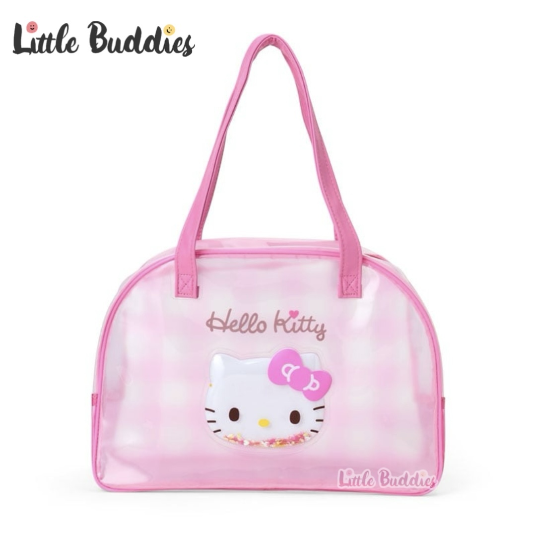 日本 Sanrio 易潔手提沙灘拉鏈袋