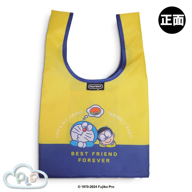 現貨 購物袋 黃色 多啦A夢 與 大雄 #30036