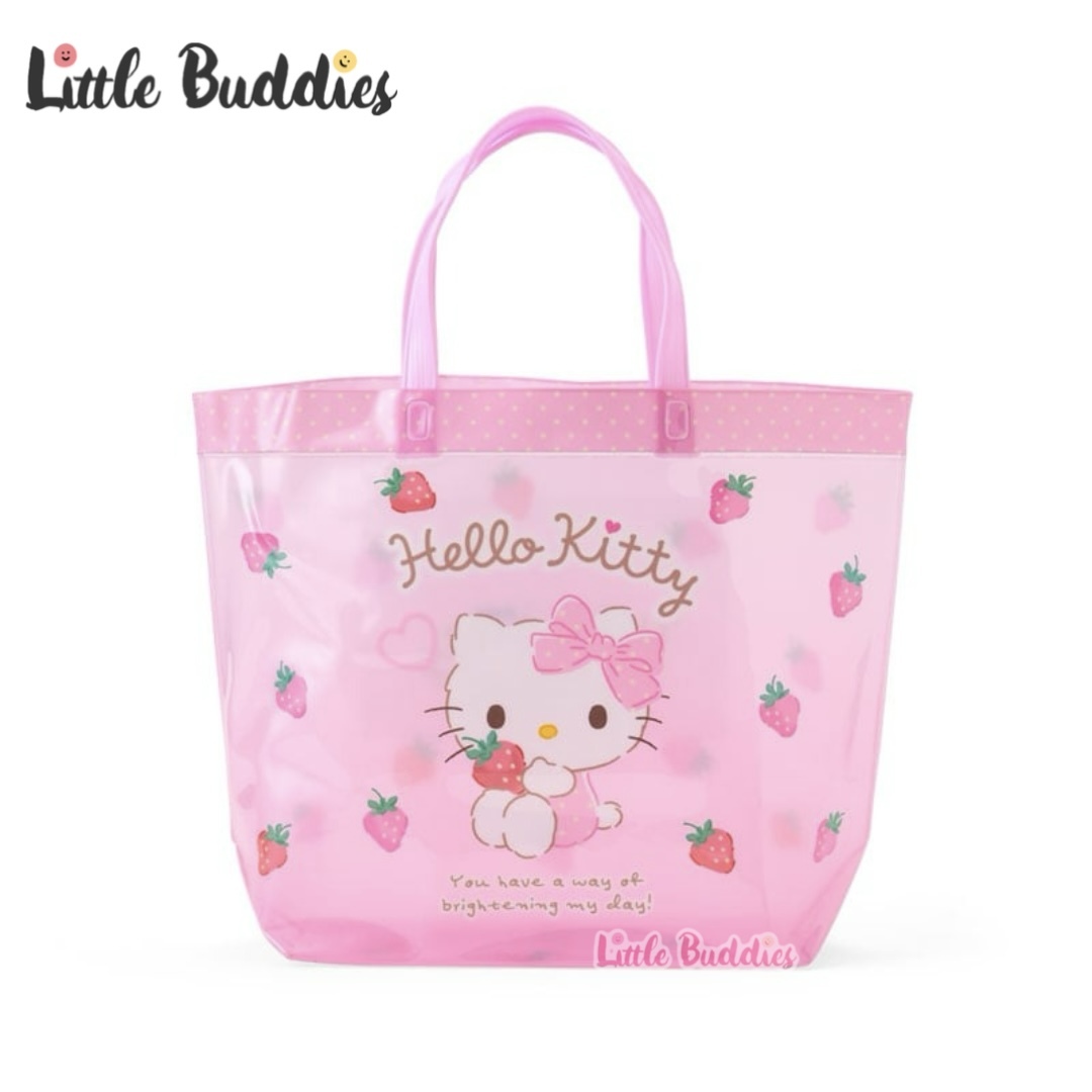 日本 Sanrio 易潔手提沙灘袋