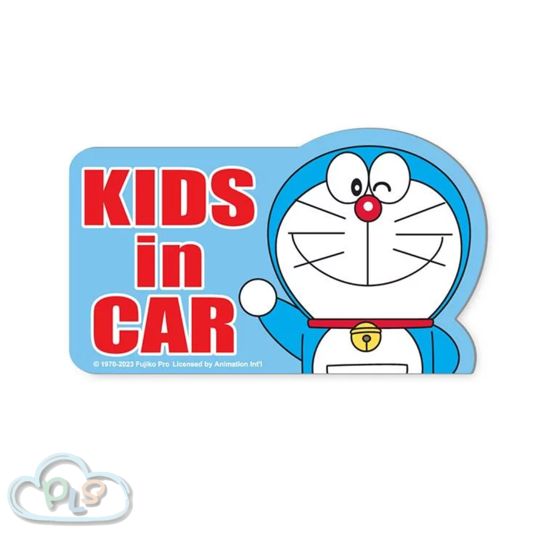 現貨 台灣製 磁性車身貼 KIDS IN CAR 藍色 多啦A夢 #30046