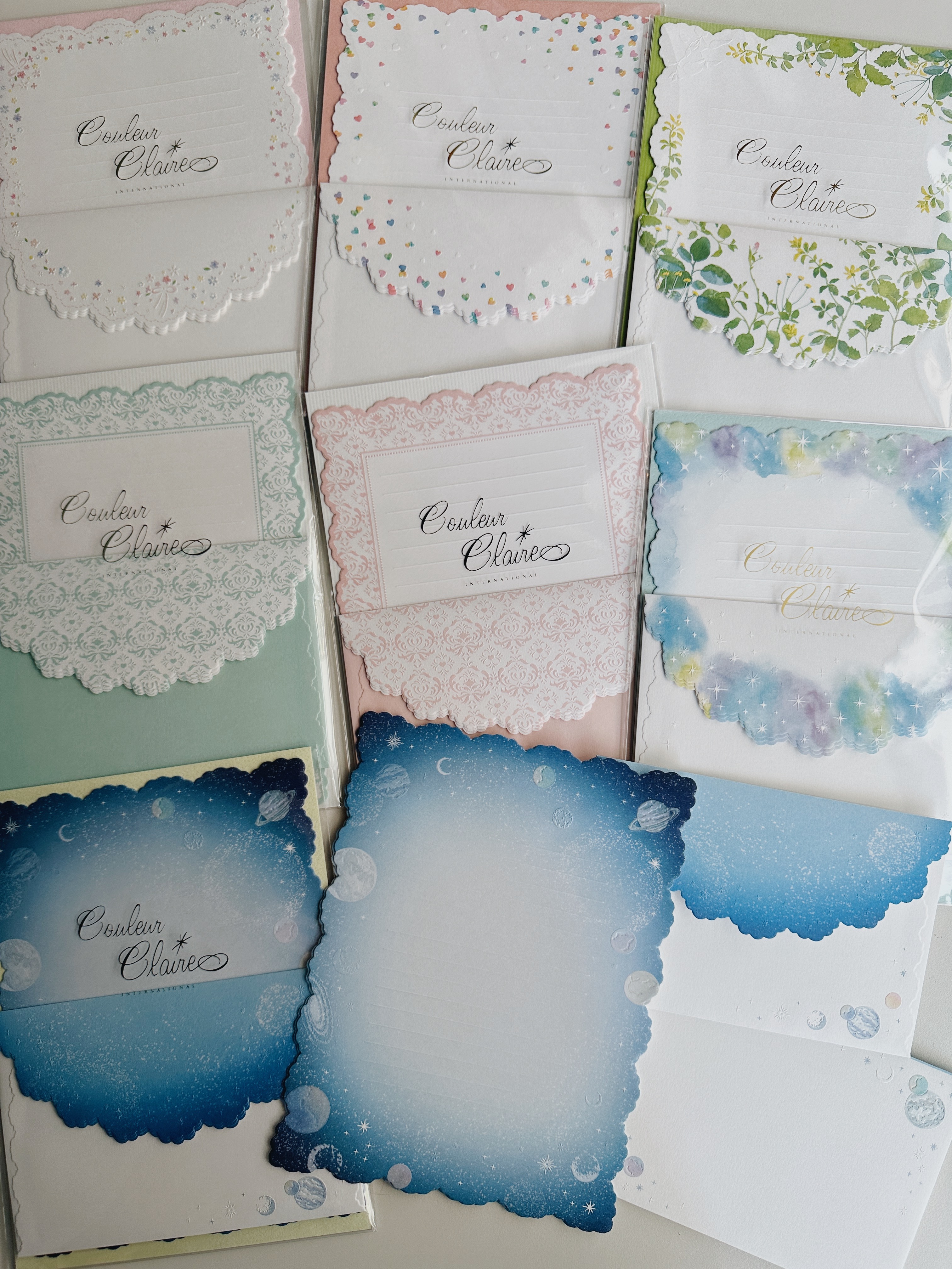 活版印刷信紙組 7款可選