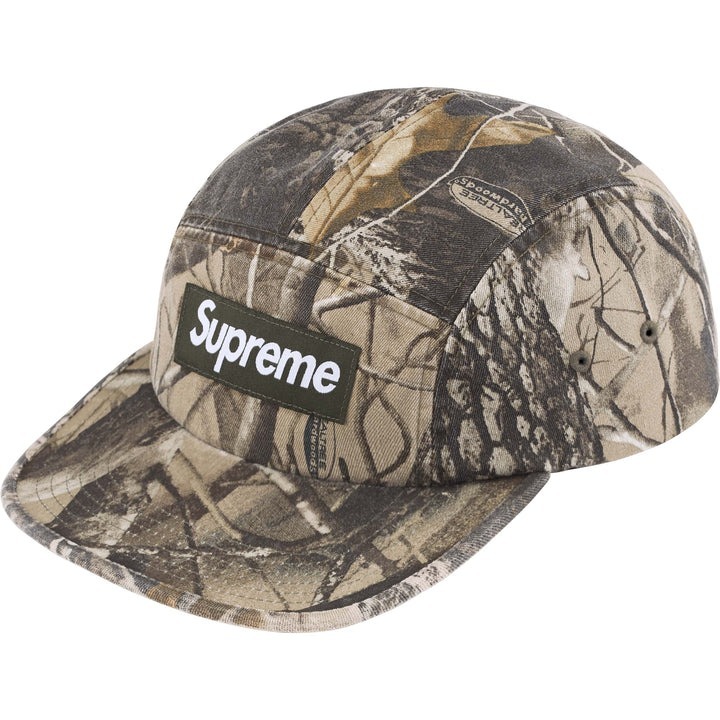 現貨┃Supreme 25SS Washed Chino Twill Camp Cap 水洗五分割帽皮革