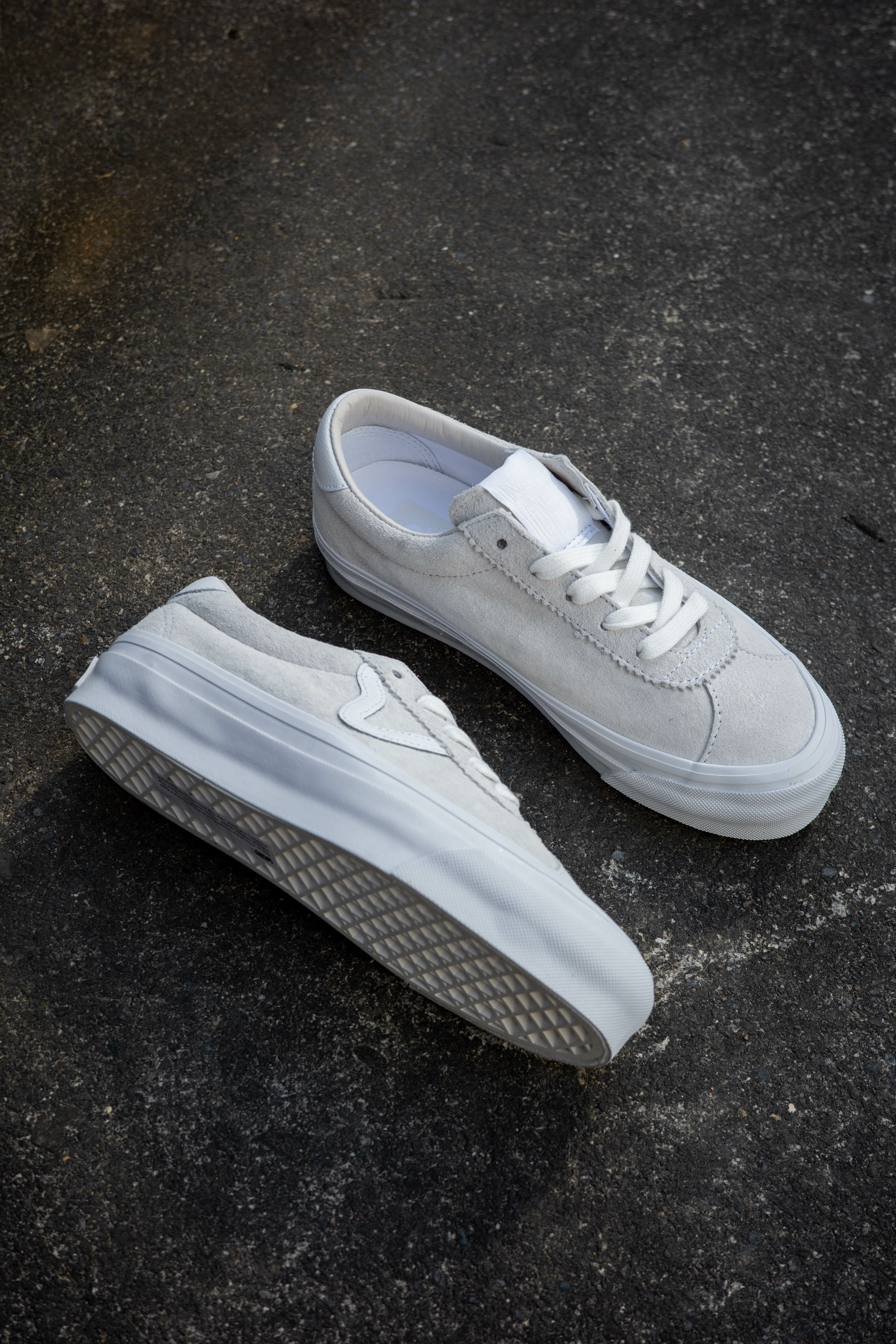 VANS SPORT  米白 經典 麂皮 復古 板鞋