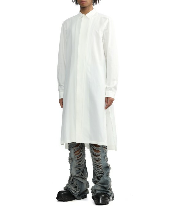 【Focus Store】預購 _JULIUS Longlined Relax Fit Shirt "White" 白色