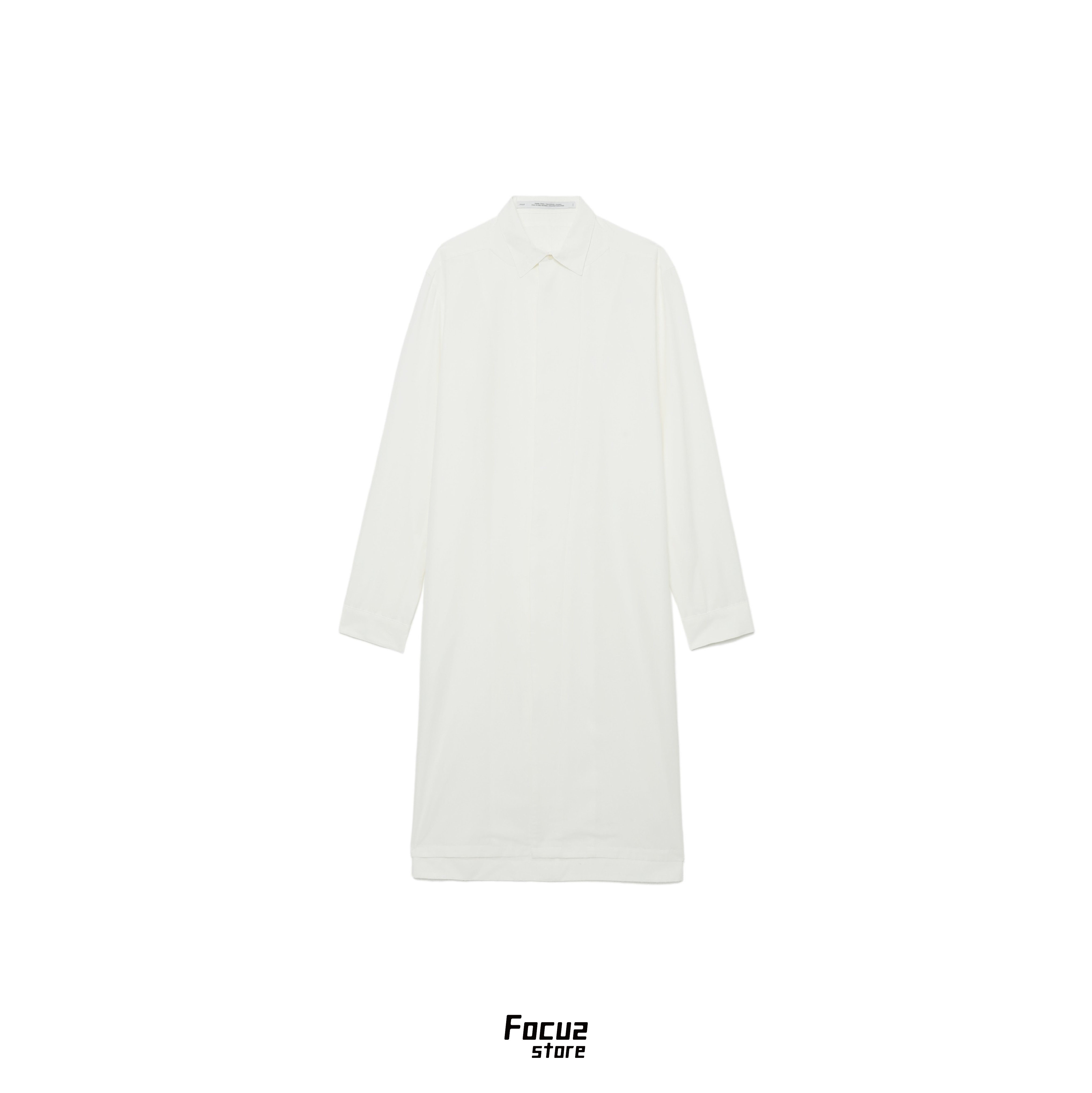 【Focus Store】預購 _JULIUS Longlined Relax Fit Shirt "White" 白色