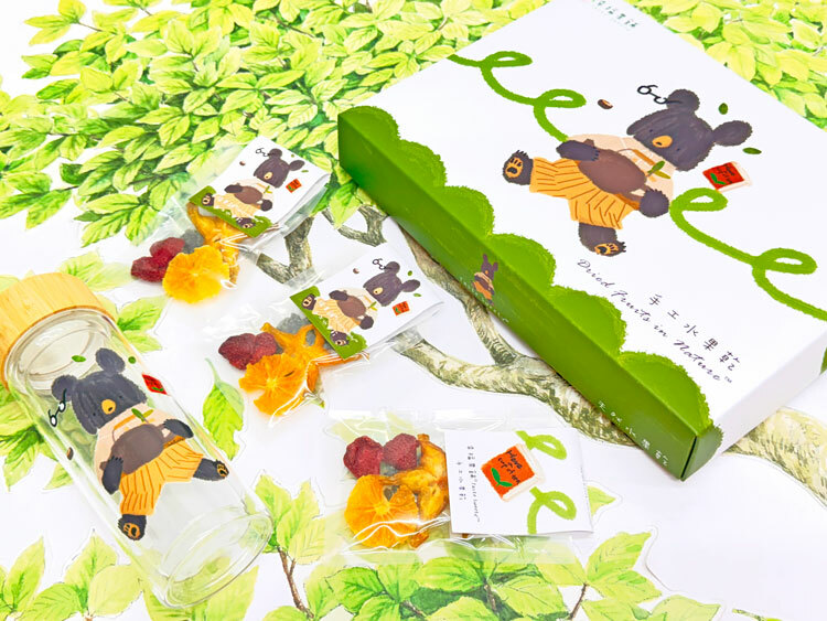 幸福果舖 Taste Sweety˙天然水果乾˙果乾禮盒˙節慶伴手禮 茶香熊 水果乾冷泡飲 果乾水