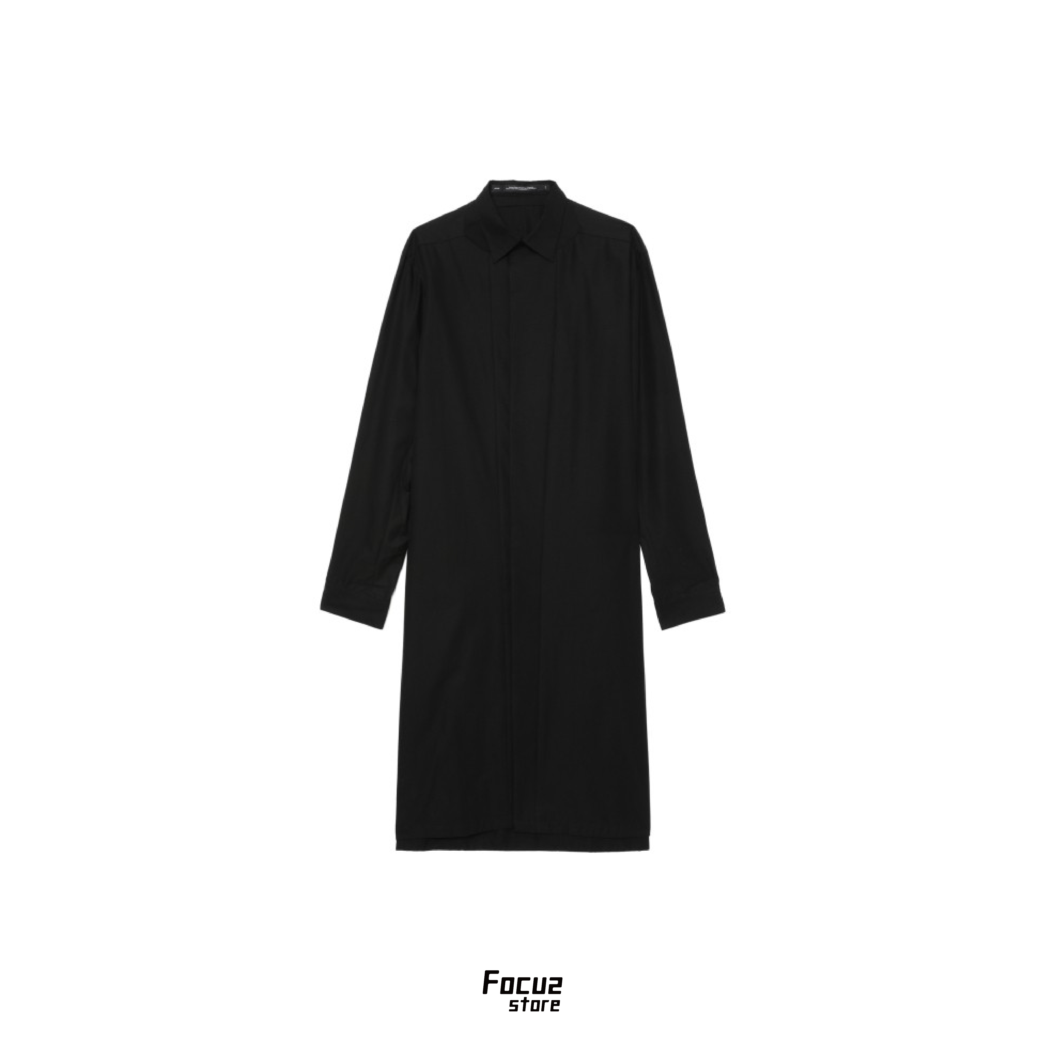 【Focus Store】預購 _JULIUS Longlined Relax Fit Shirt "Black" 黑色