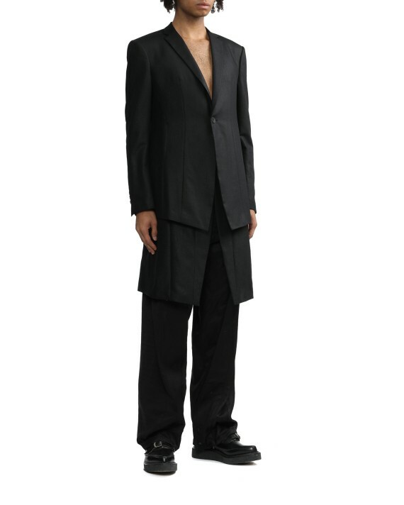 【Focus Store】預購 _JULIUS Panelled Twisted Pants "Black" 黑色