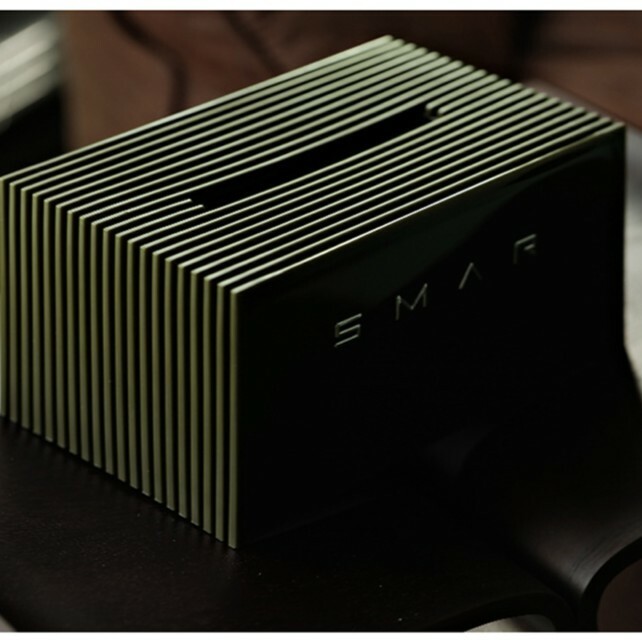 《5821》極簡北歐風豎紋紙巾盒