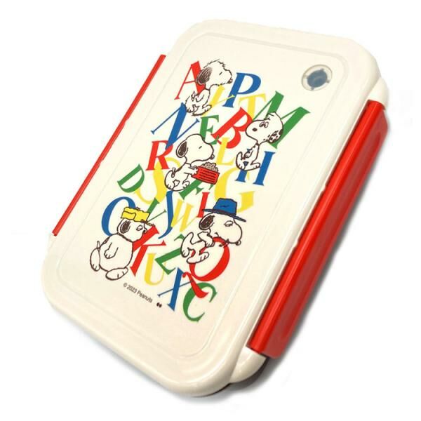 【超割引】JP Snoopy 字母可叮飯盒 9886