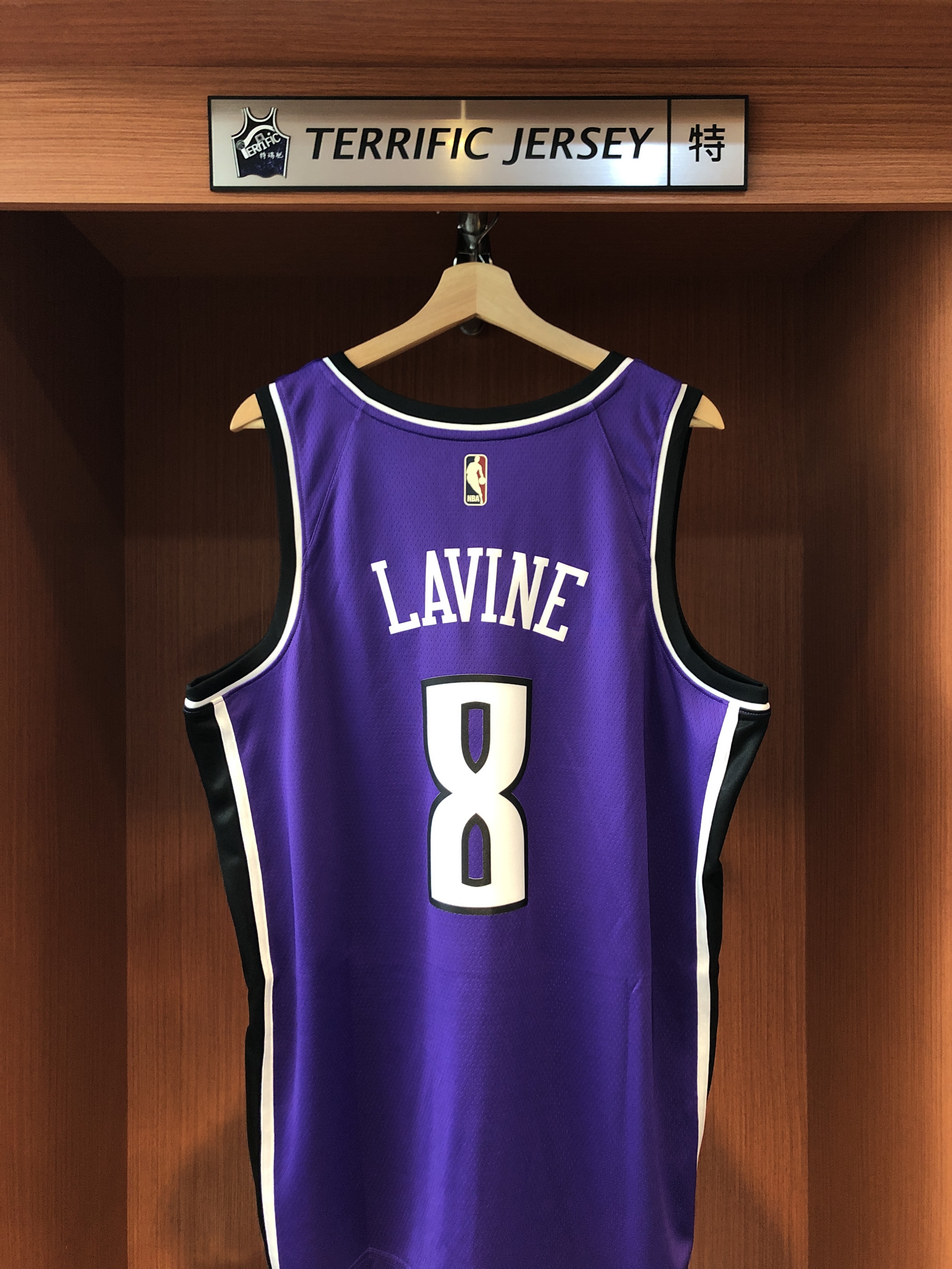NBA球衣 Zach Lavine 沙加緬度國王復古 HWC Nike Swingman 球迷版 熱轉印 全新