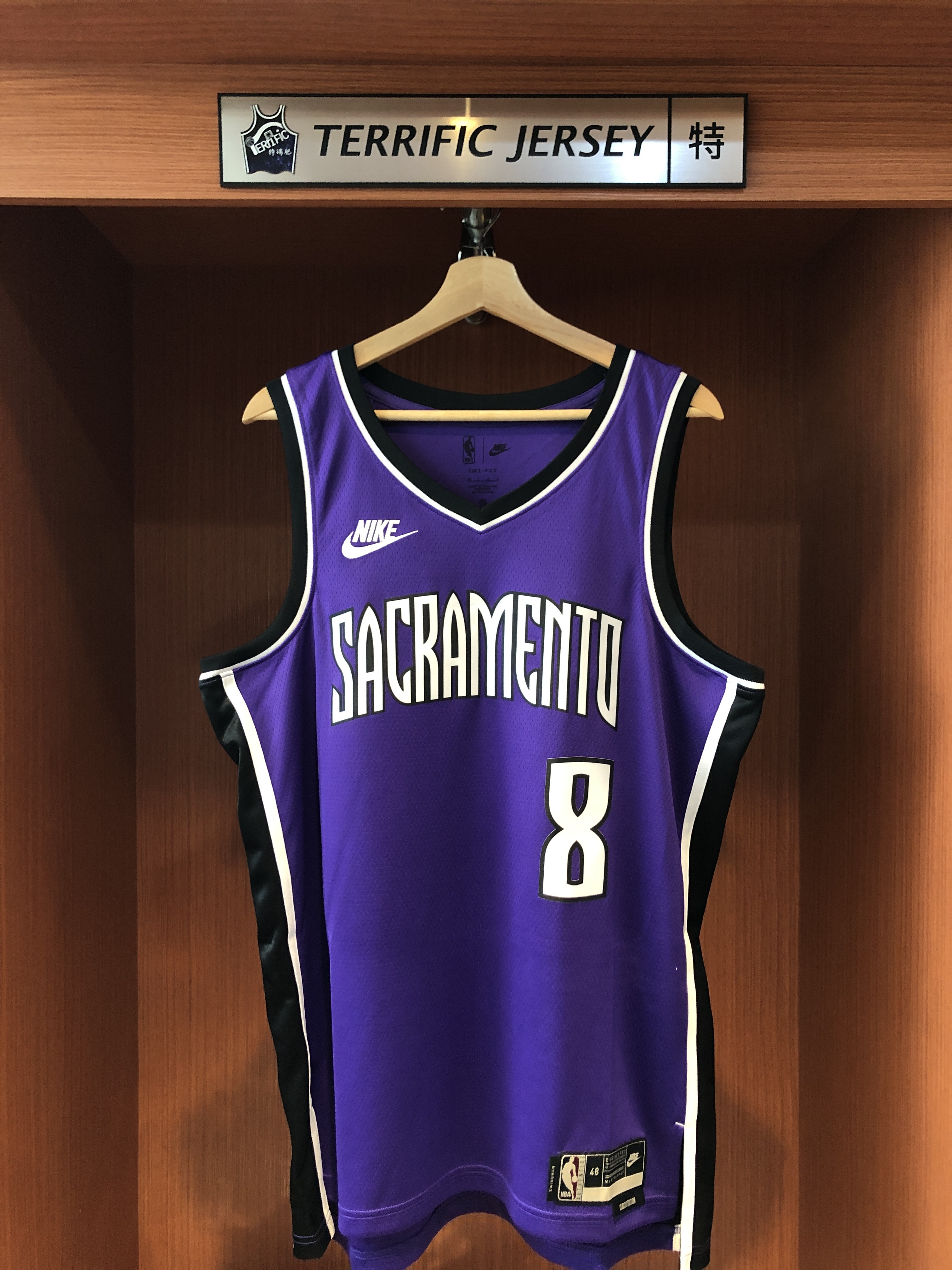 NBA球衣 Zach Lavine 沙加緬度國王復古 HWC Nike Swingman 球迷版 熱轉印 全新