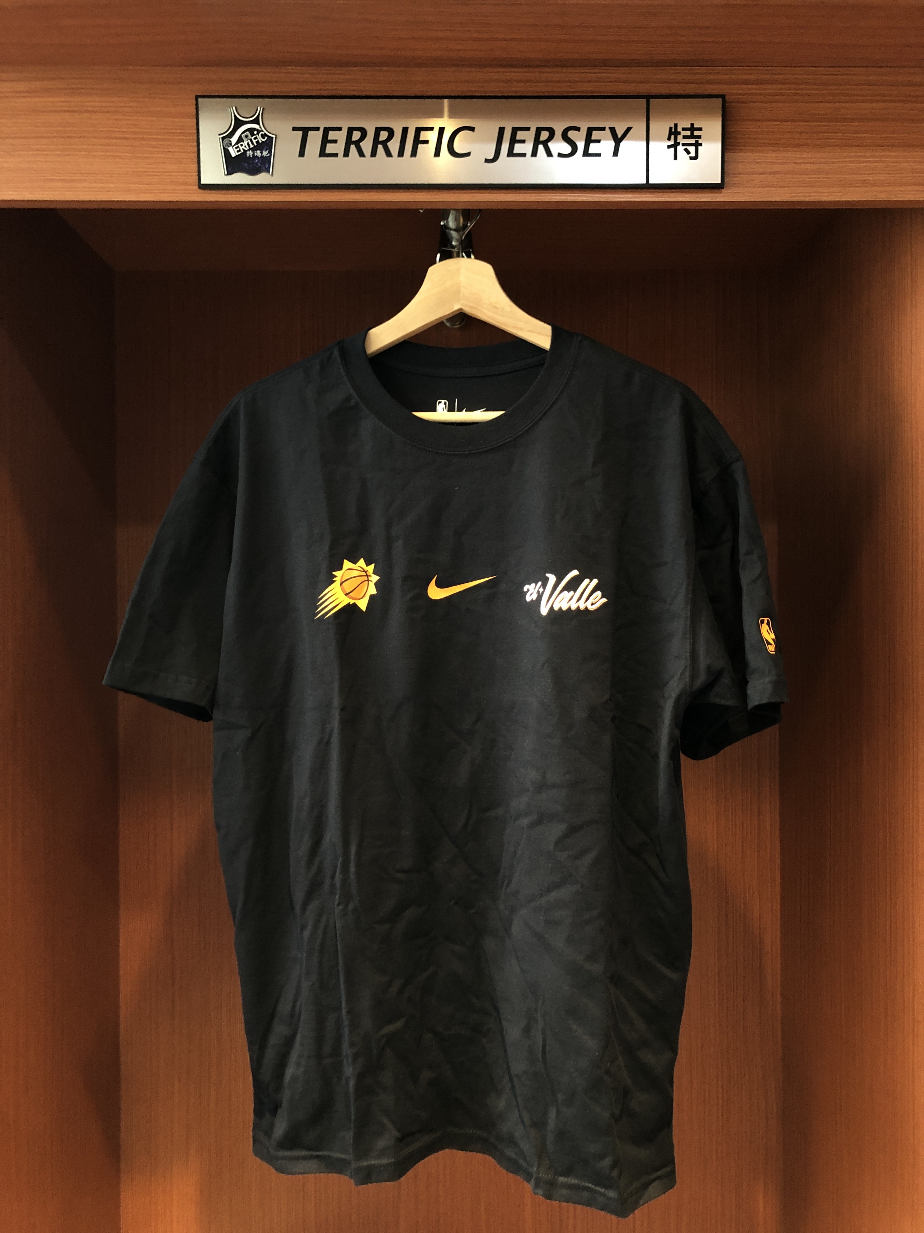 NBA短袖 ‎Phoenix Suns 鳳凰城太陽 城市黑 短袖 Nike Tee 棉質 全新