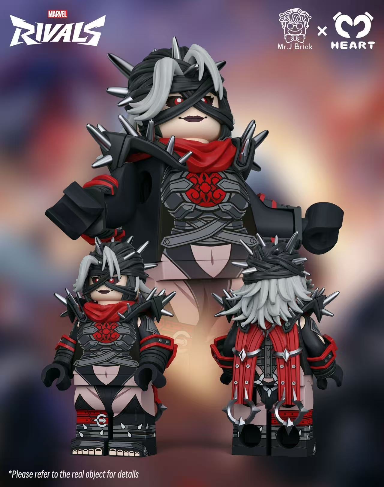 【預訂】【Mr J Brick X Heart】隱形女（皮膚：惡念）