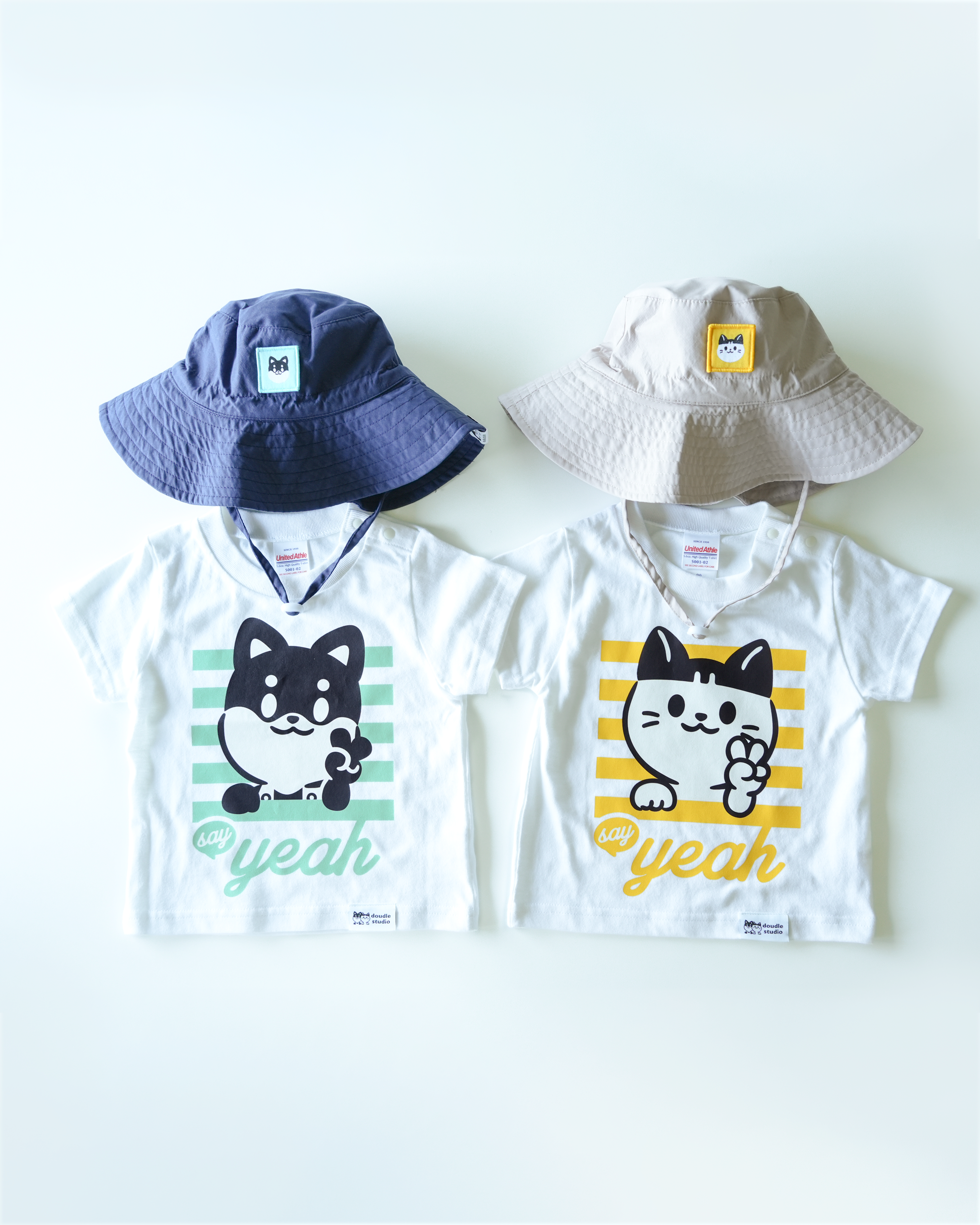 豆豆喵喵 Say Yeah 童裝T