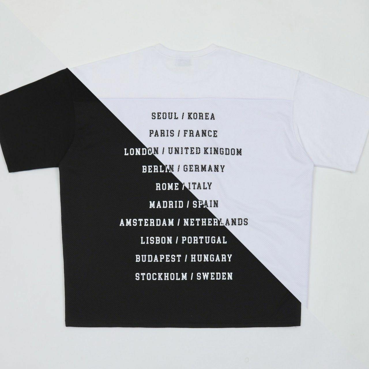 OverSize英文字短袖Tee SVXL-057T