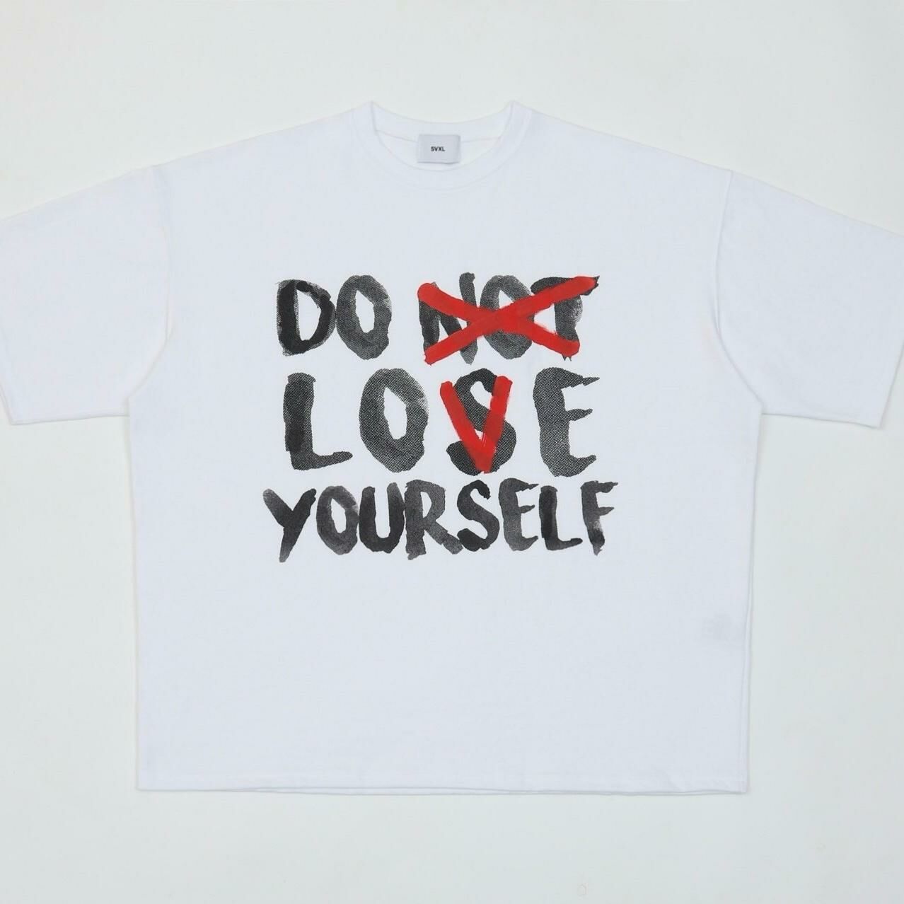 OverSize英文字短袖Tee SVXL-058T