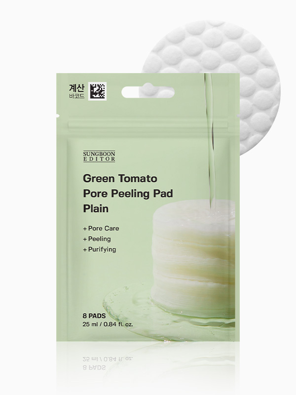SungBoon Editor Green Tomato Pore Peeling Pad Plain [8PCS] 1060482