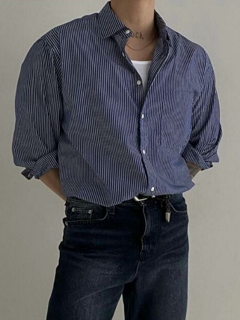 直間長袖恤衫 PULSE-130S