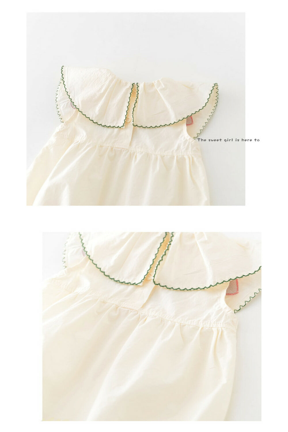 25 夏 繽紛愛心花邊包屁衣