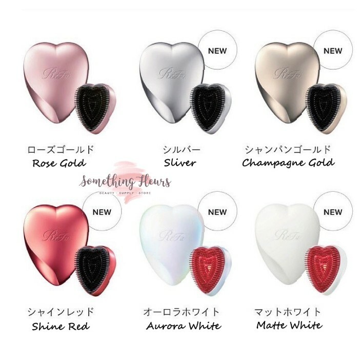 日本 ReFa Heart Brush 按摩順髪心形梳 (全7色)