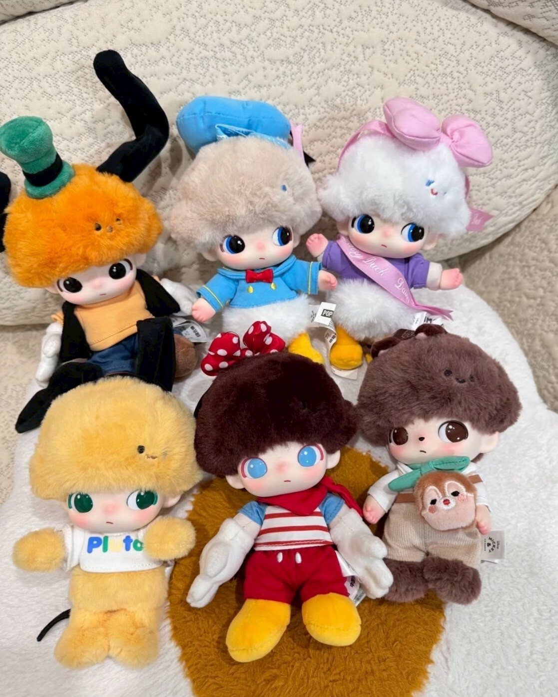 <官方正版授權>POPMART 泡泡瑪特 Dimoo World x 迪士尼 搪膠毛絨吊飾 公仔 盲盒