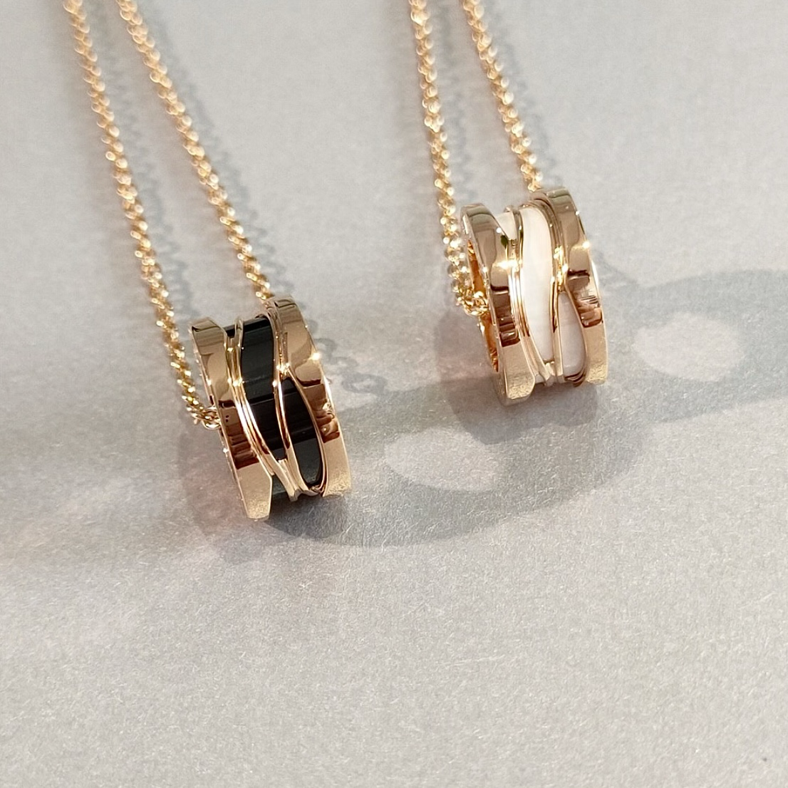 18k”Bzero1鏤空陶瓷小蠻腰”高奢定製項鍊系列