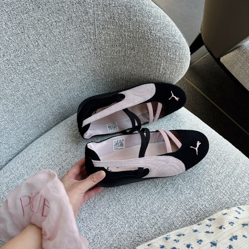 PUMA Speedcat Ballet 黑粉 粉紅 薄底 瑪麗珍 芭蕾舞鞋 40128702