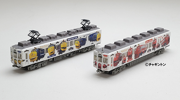 Tomytec 323259 N規 和歌山電鐵 2270系 岡電 Chuggington 繞行列車.2輛
