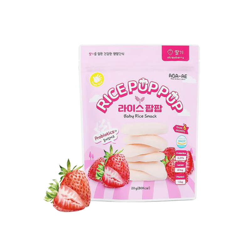 AGA-AE 益生菌寶寶米餅｜6m+