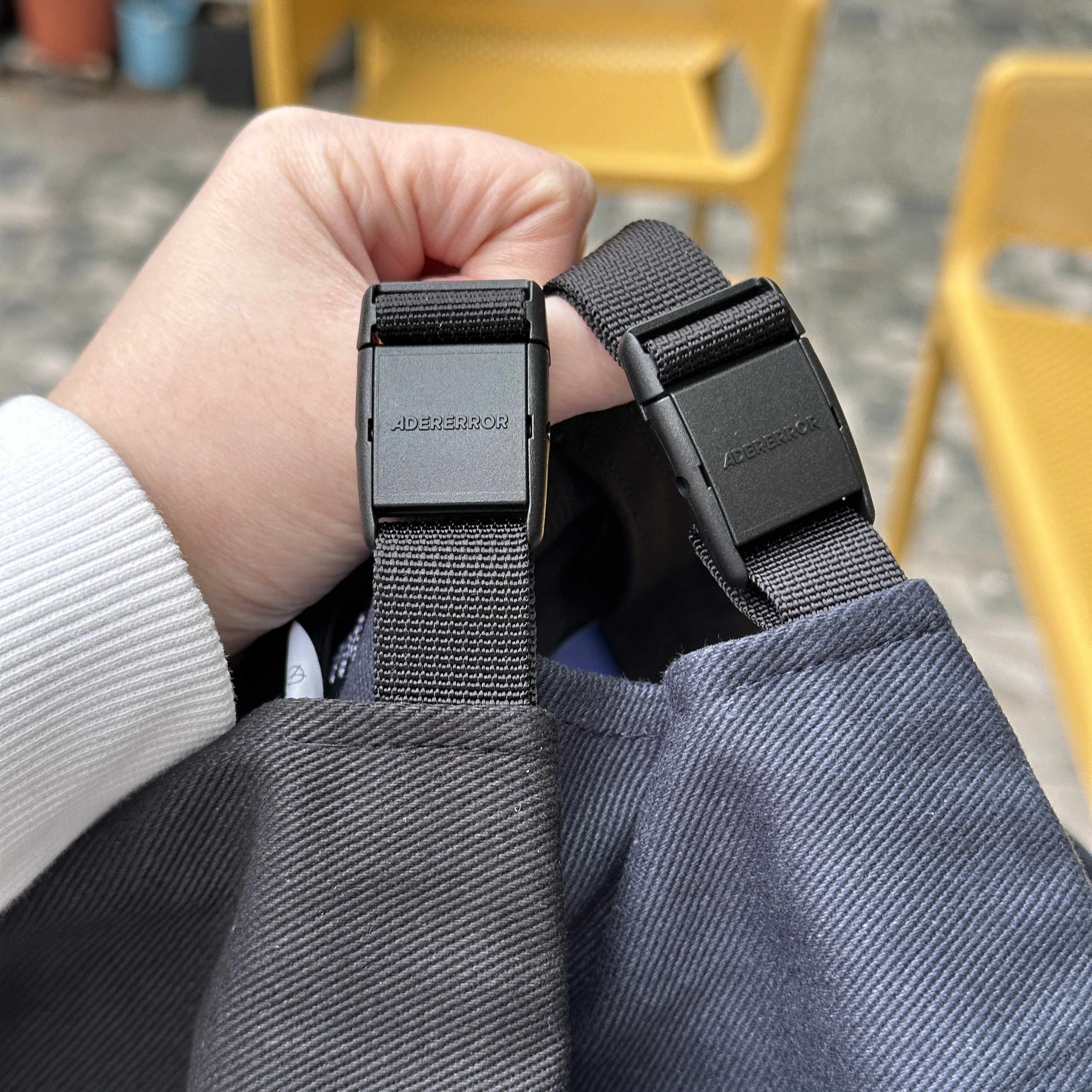 【現貨】Ader error 破壞鬚邊Logo 老帽  BN26FYHW0201