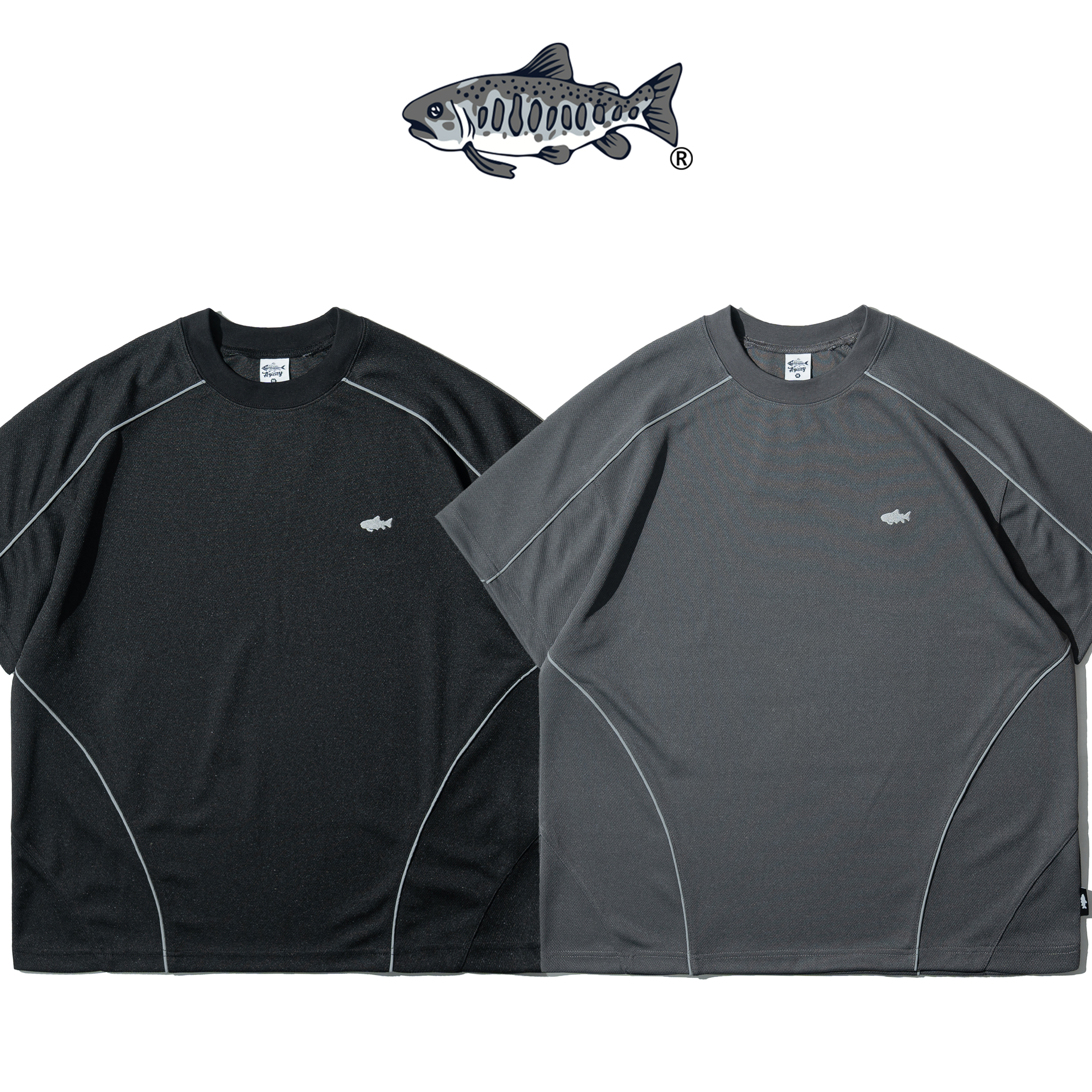 AGILITY CREW Loose Sports Tee 速乾 反光 運動套裝 短Tee [SP-T]