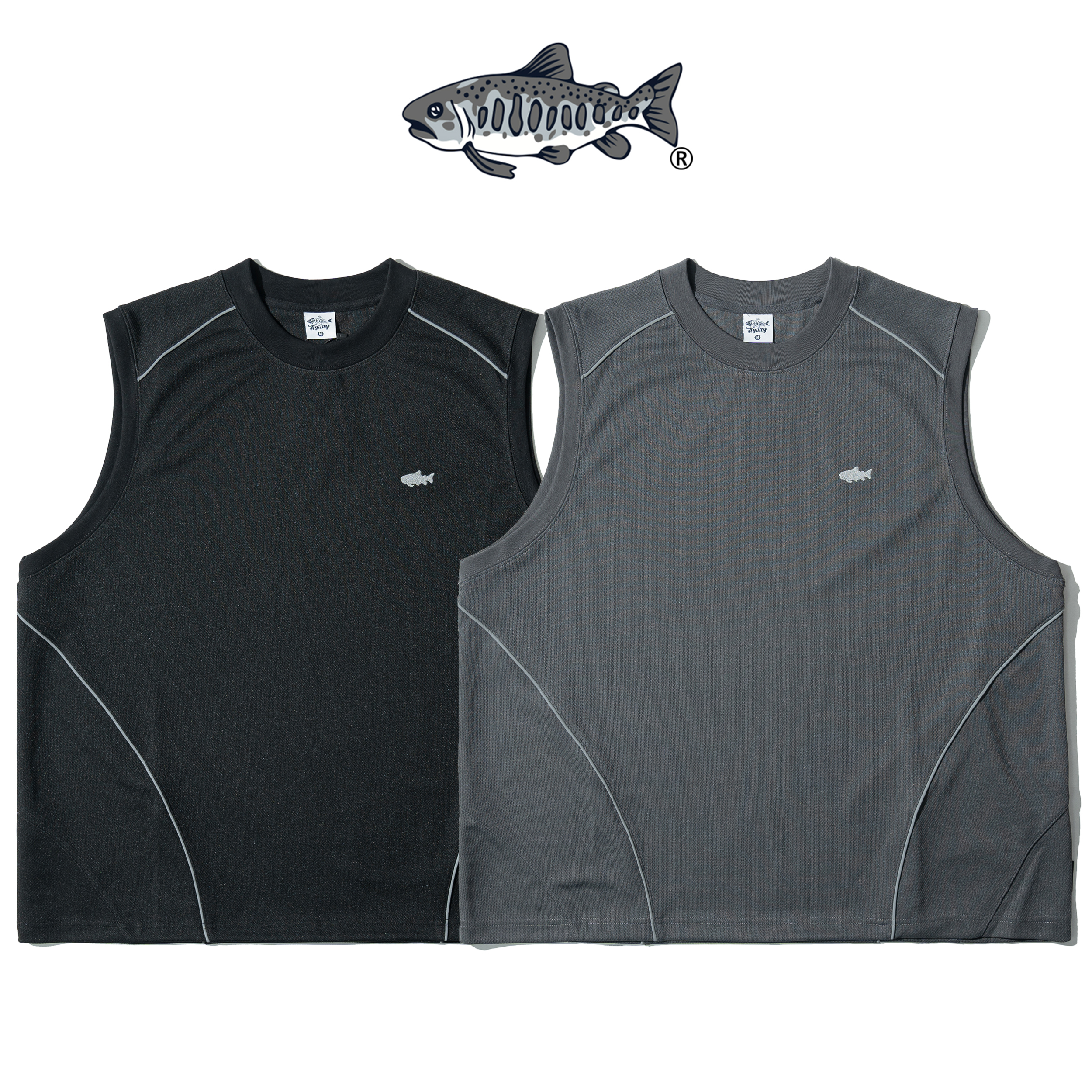 AGILITY CREW Loose Sports Vest 速乾 反光 運動套裝 背心 [SP-V]