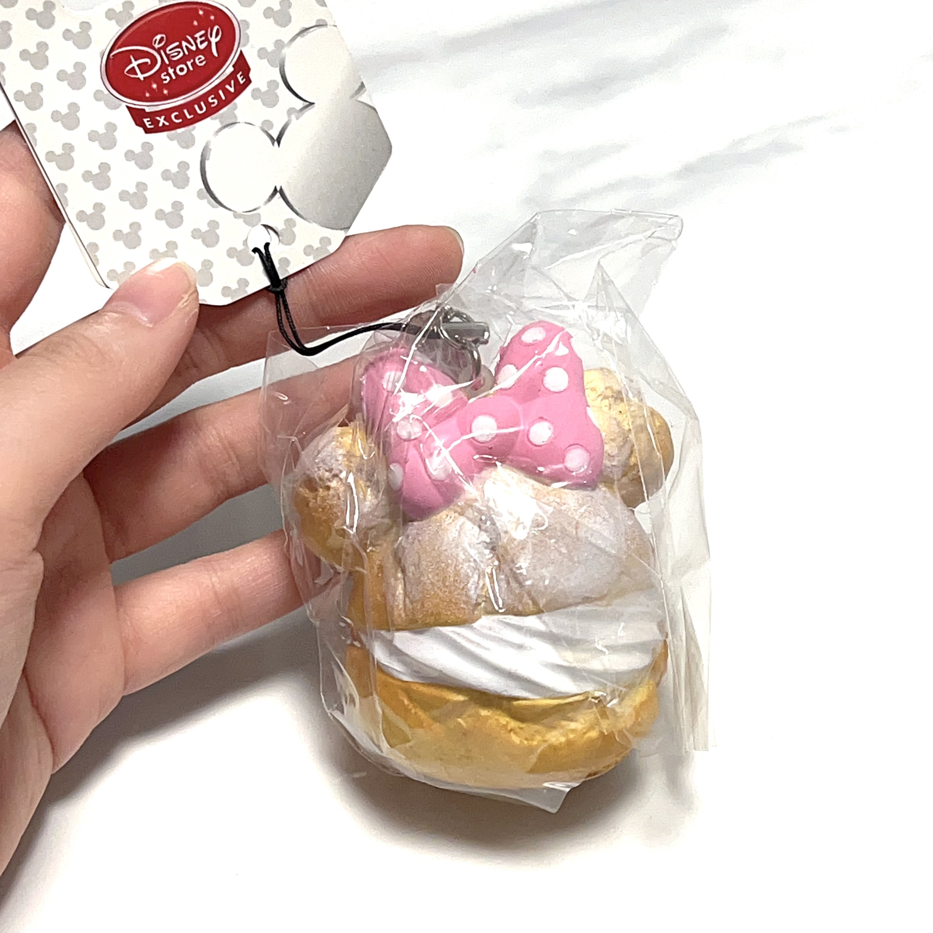 Disney vintage dessert Mickey pancake Minnie cream puff squishy