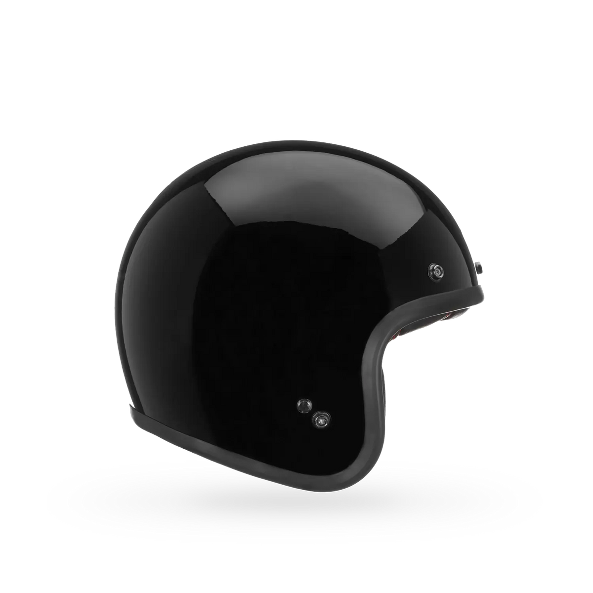 BELL CUSTOM 500 亮光黑 復古帽 3/4罩 亞洲版