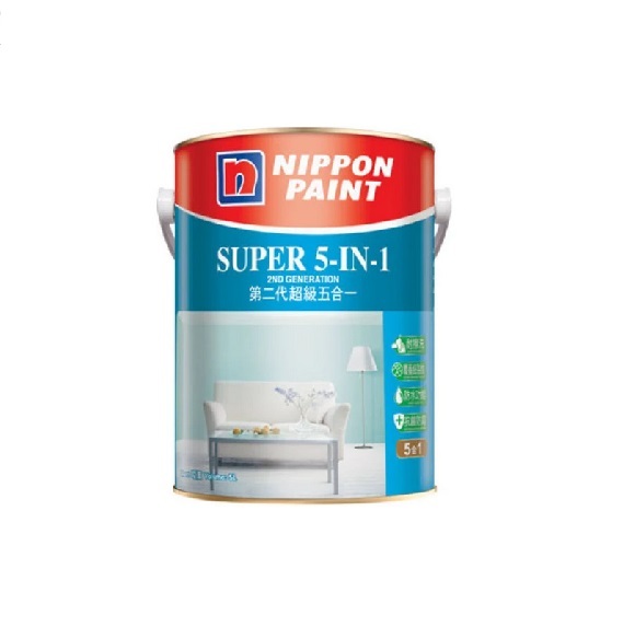 CB206 立邦第二代超級五合一內牆乳膠漆